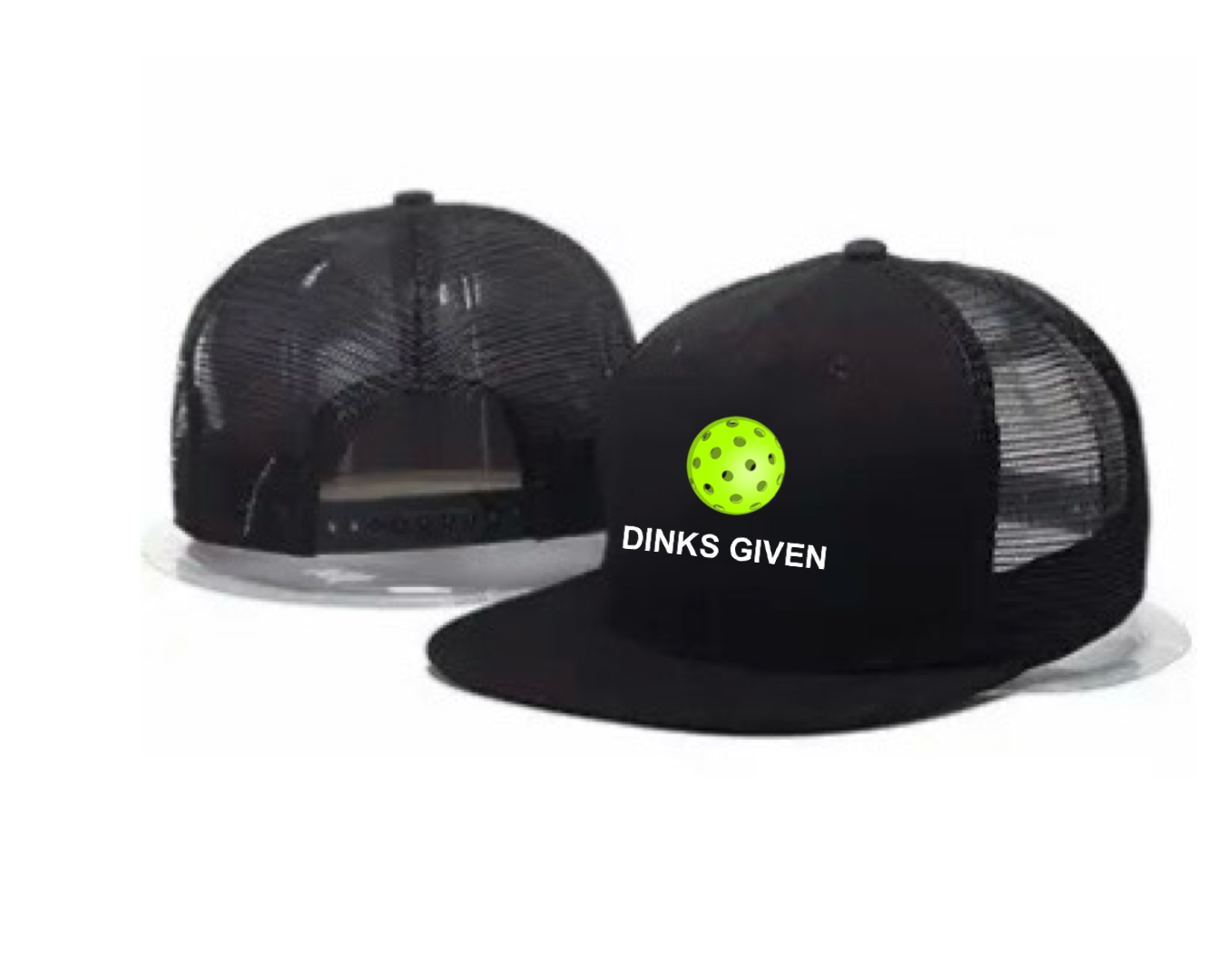0 Dinks Given Pickleball Hats