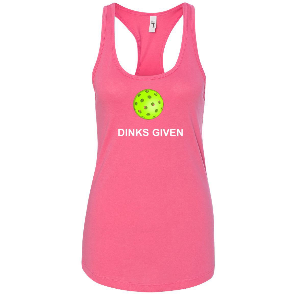 0 Dinks Given Women's Racerback Shirt