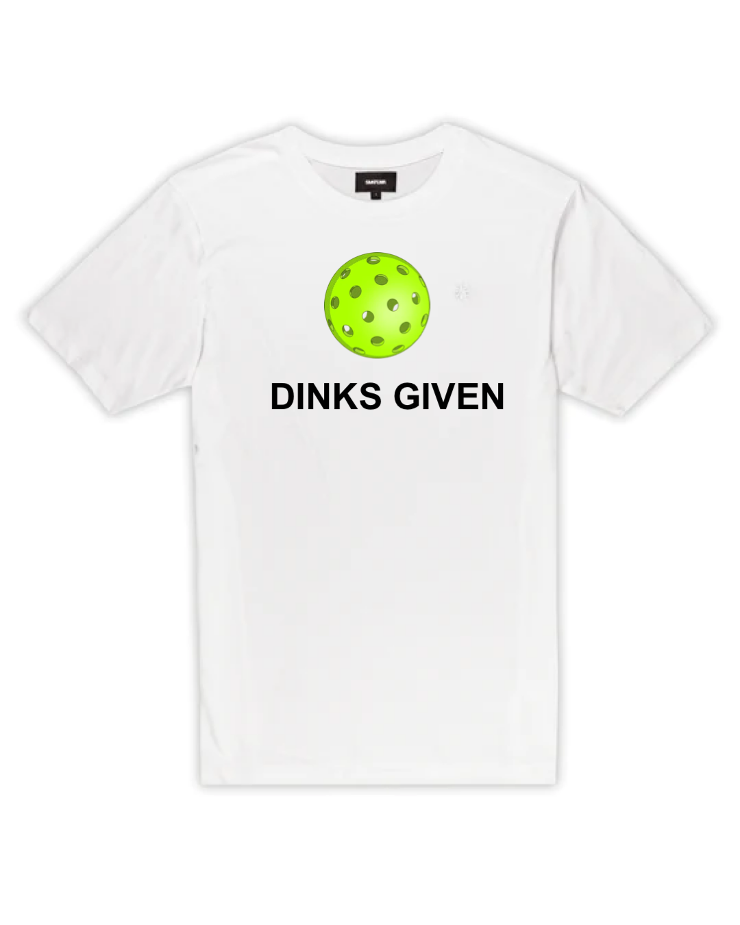 0 Dinks Given Pickleball Short Sleeve T-Shirt
