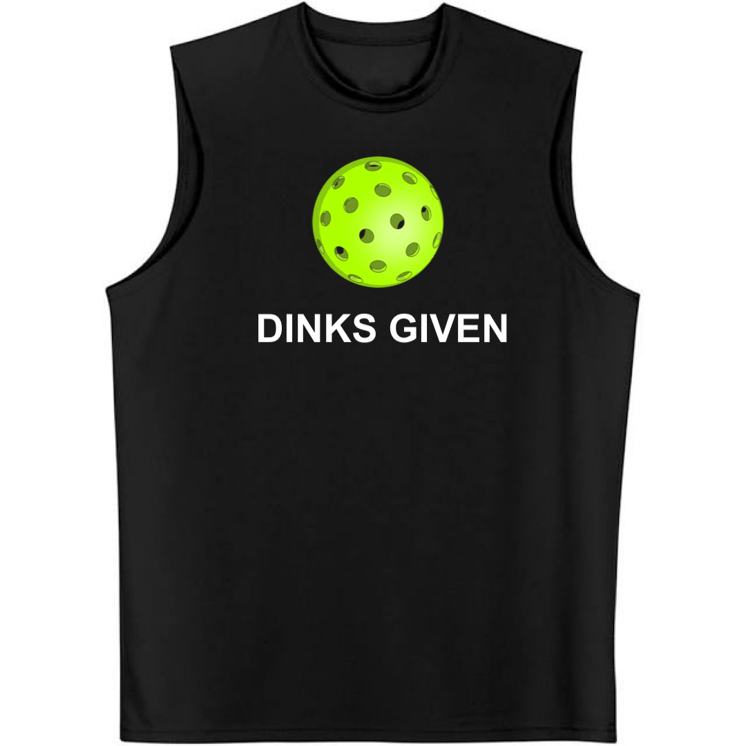 0 Dinks Given Pickleball Tank Top