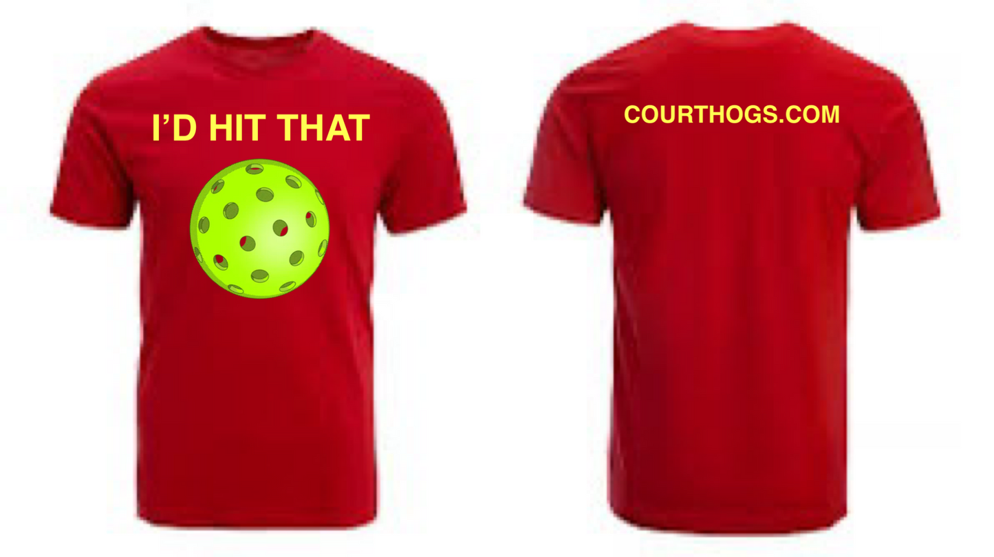 I'd Hit That Pickleball Short Sleeve T-Shirt