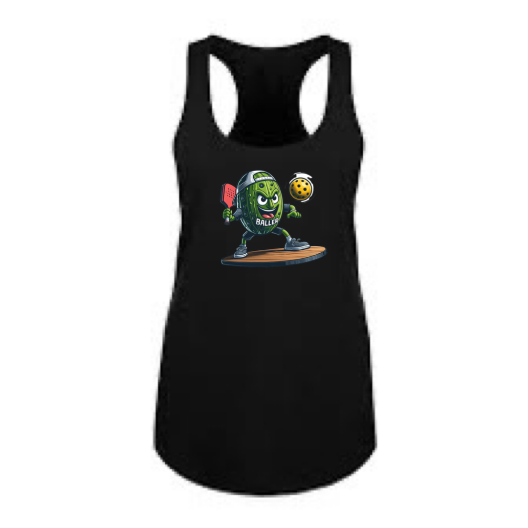 Pickleballer Women's Racerback Shirt