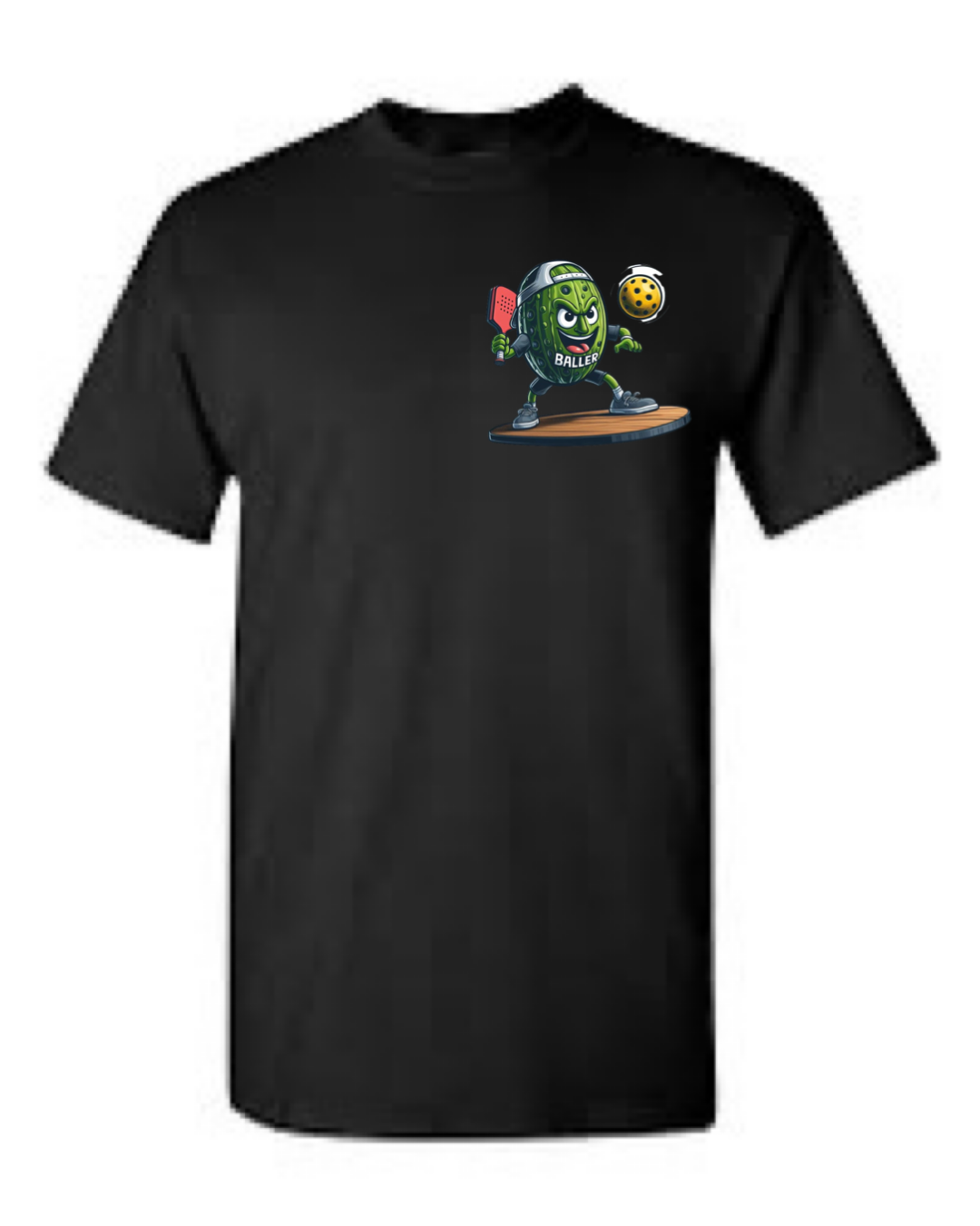 Pickleballer chest logo Short Sleeve T-Shirt