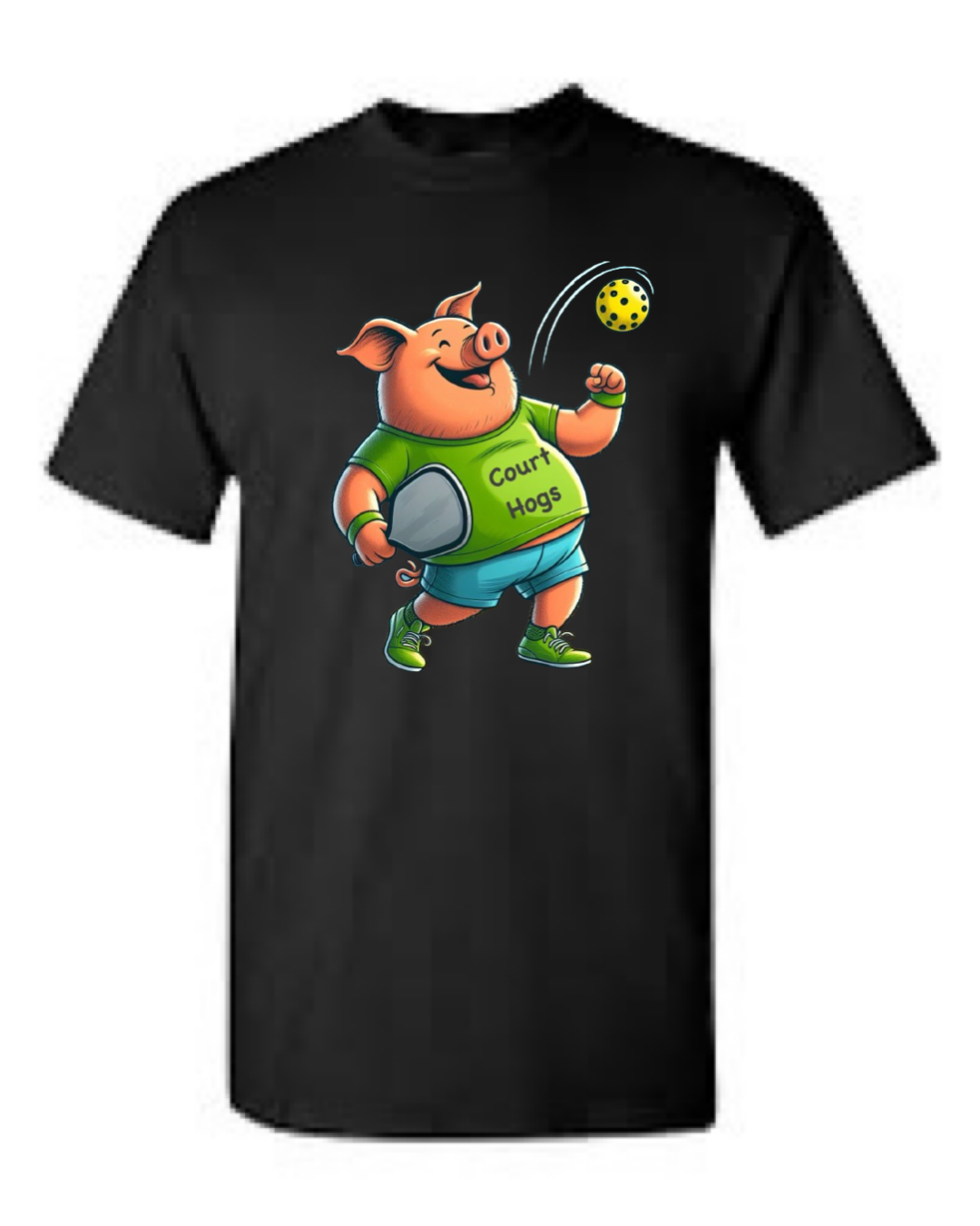 Court Hogs Pickleball Short Sleeve T-Shirt
