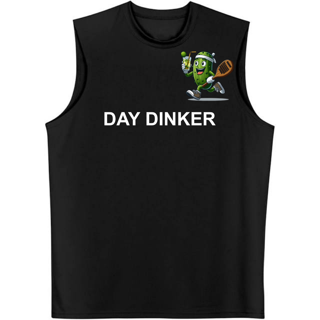 Day Dinker Chest Logo Pickleball Tank Top