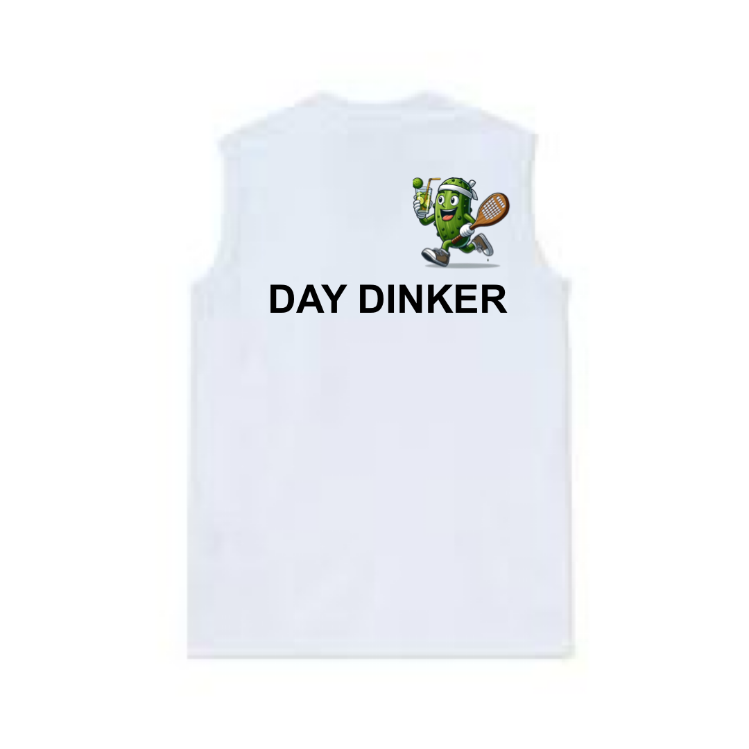 Day Dinker Chest Logo Pickleball Tank Top