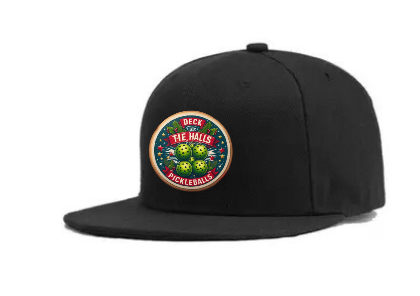 Deck the Halls with Pickleballs Hats