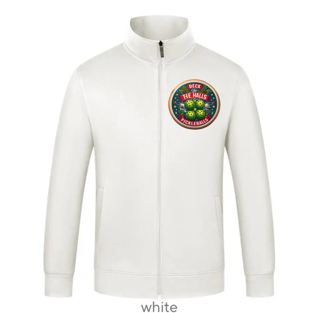Deck the Halls with Pickleballs Sweatshirt