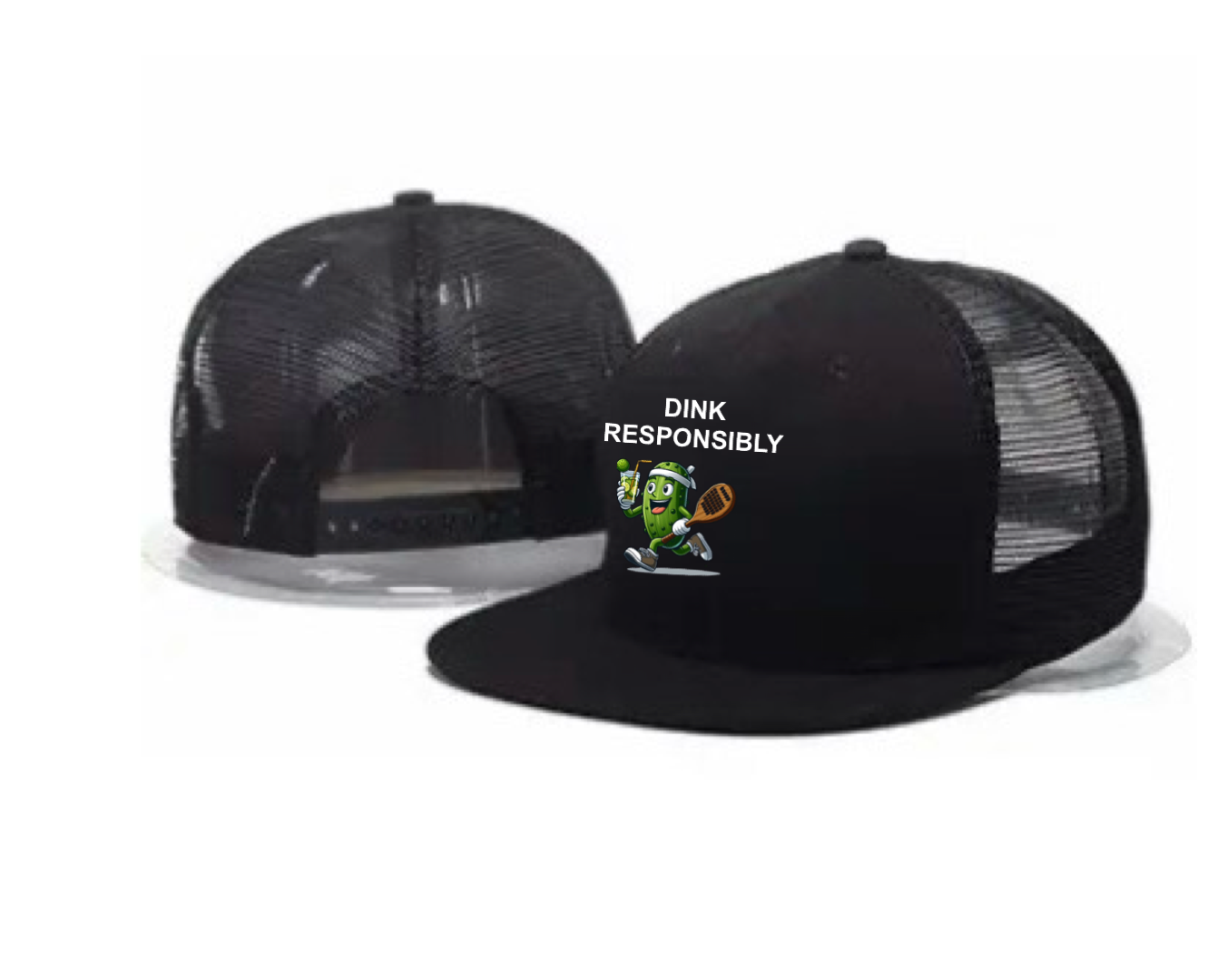 Dink Responsibly Pickleball Hats