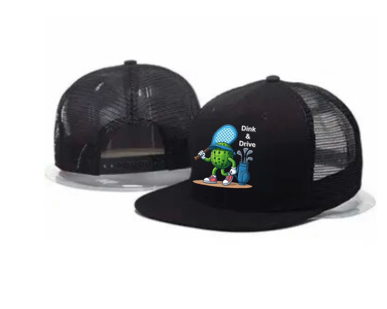 Dink and Drive Pickleball Hats