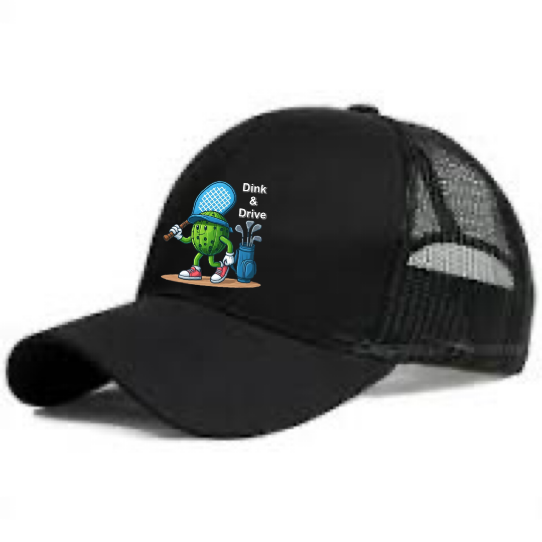 Dink and Drive Pickleball Hats