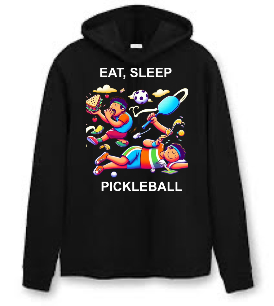Eat Sleep Pickleball Hoodie