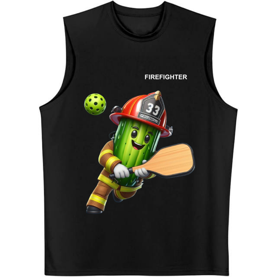 Firefighter Pickleball Tank Top
