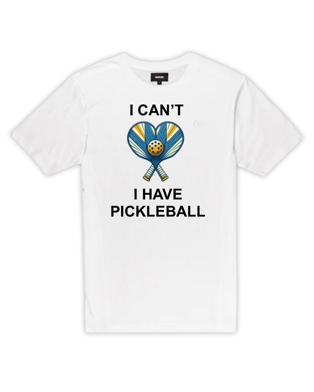 I Can't I Have Pickleball Short Sleeve T-Shirt