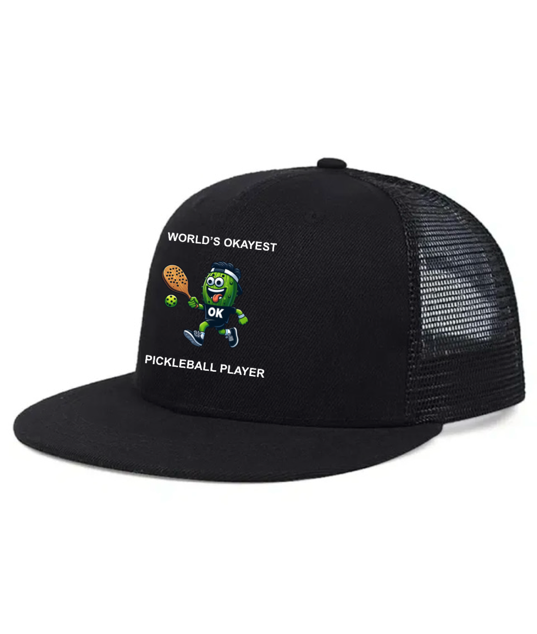 World's Okayest Pickleball Player Hats
