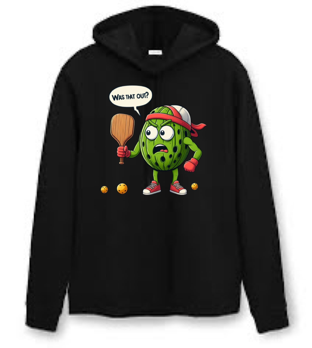 Was that Out? Pickleball Hoodie