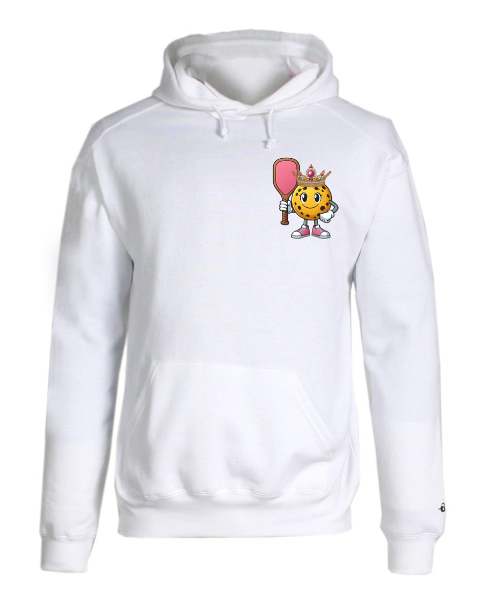 Pickleball Princess Chest Logo Hoodie