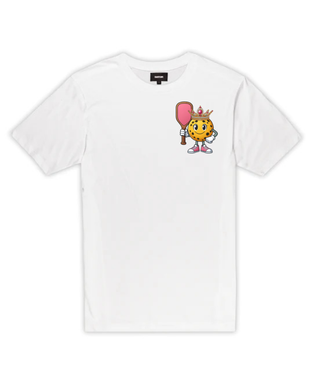 Pickleball Princess chest logo Short Sleeve T-Shirt