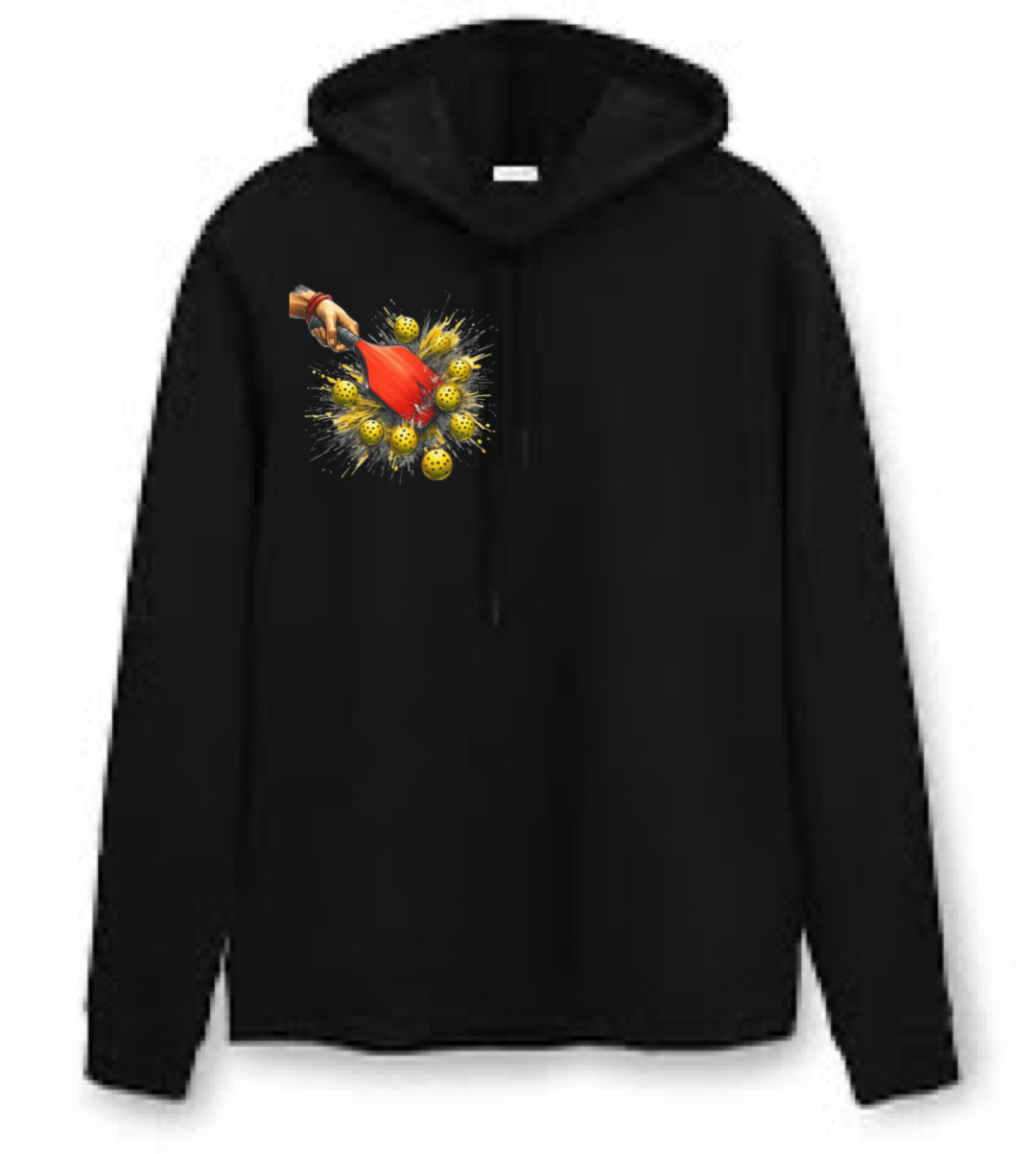 Smashin Balls Chest Logo Pickleball Hoodie