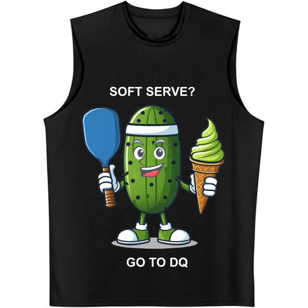 Soft Serve Pickleball Tank Top