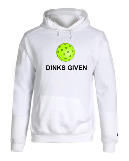 0 Dinks Given Pickleball Hoodie