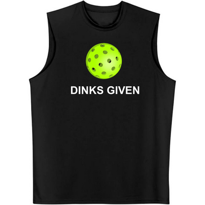 0 Dinks Given Pickleball Tank Top