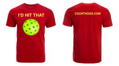 I'd Hit That Pickleball Short Sleeve T-Shirt