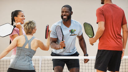 Pickleballer chest logo Short Sleeve T-Shirt
