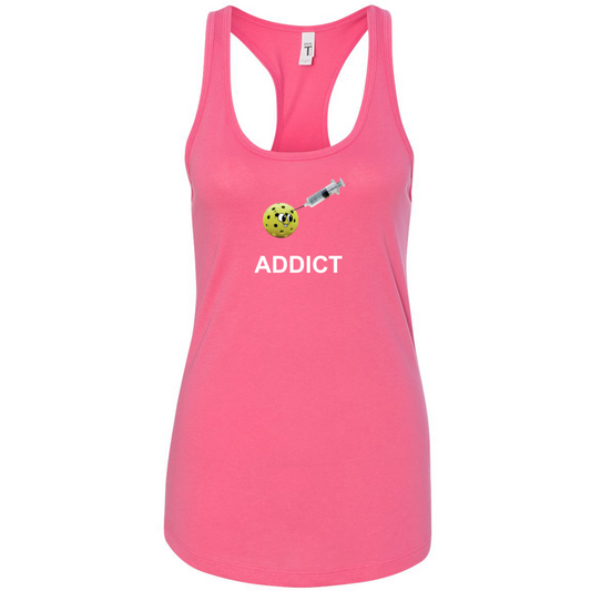 Pickleball Addict Women's Racerback Shirt