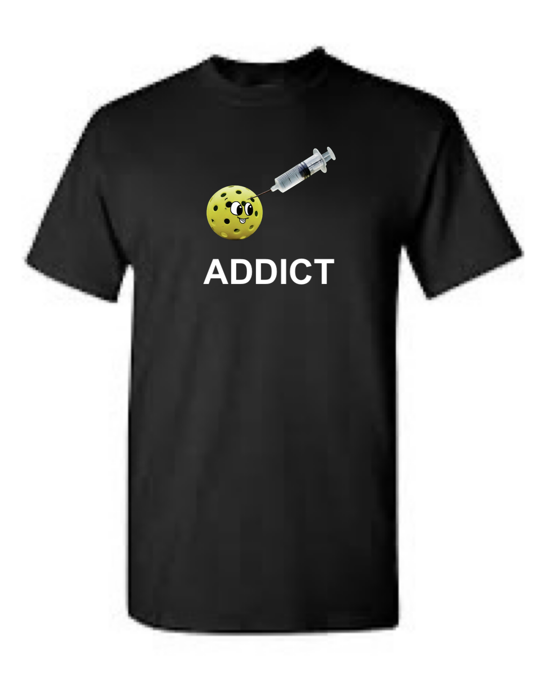Pickleball Addict Short Sleeve T-Shirt