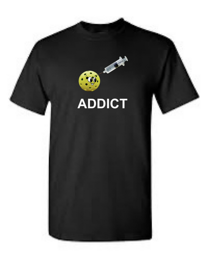 Pickleball Addict Short Sleeve T-Shirt
