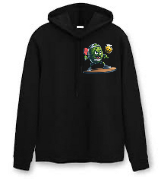 Pickleballer Chest Logo Hoodie