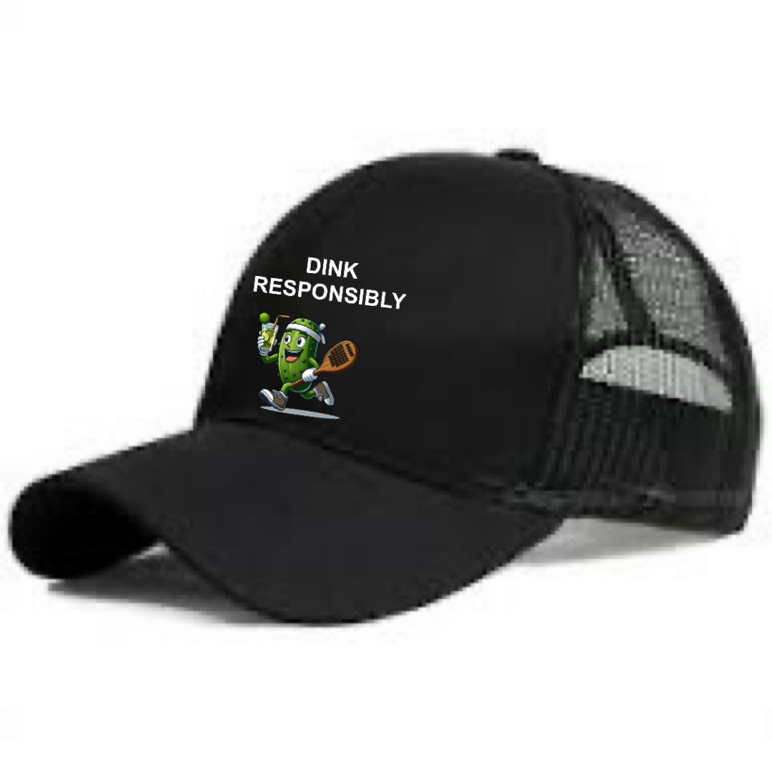 Dink Responsibly Pickleball Hats