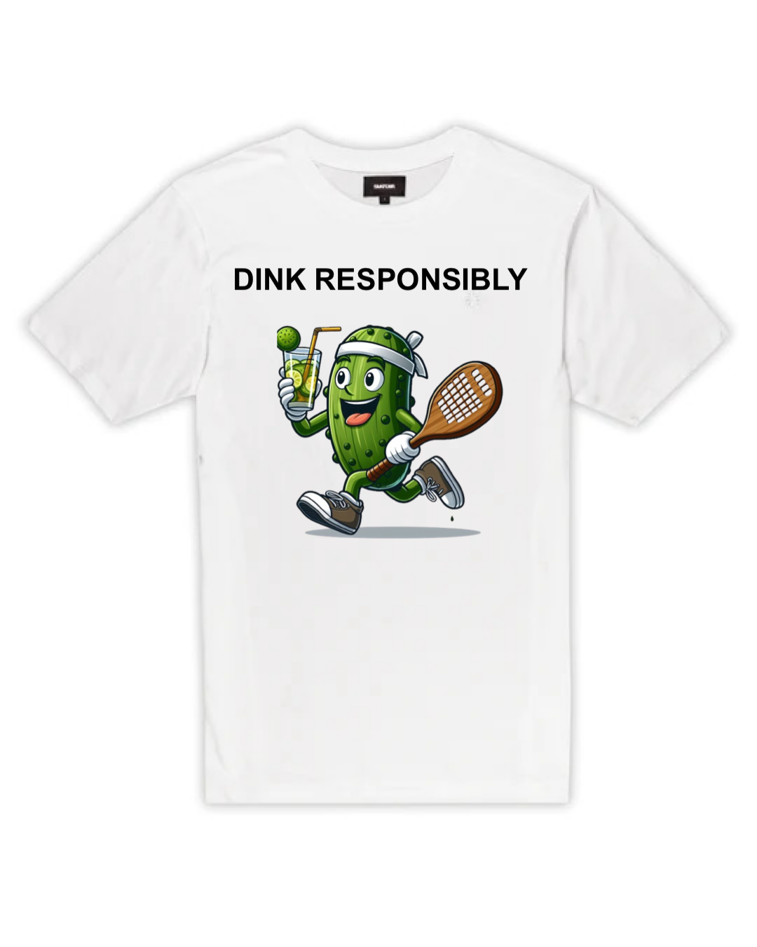 Dink Responsibly Pickleball Short Sleeve T-Shirt