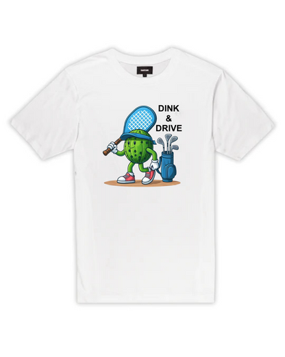 Dink and Drive Pickleball Short Sleeve T-Shirt