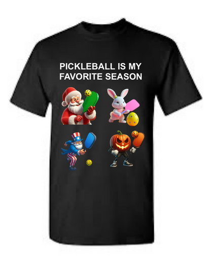 Pickleball is my Favorite Season Short Sleeve T-Shirt