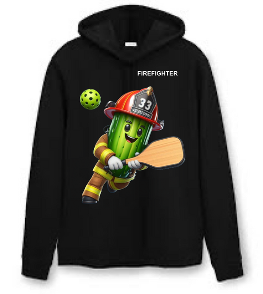 Firefighter Pickleball Hoodie
