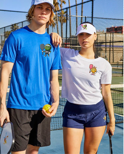Pickleball Princess chest logo Short Sleeve T-Shirt