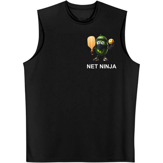 Net Ninja Chest Logo Pickleball Tank Top