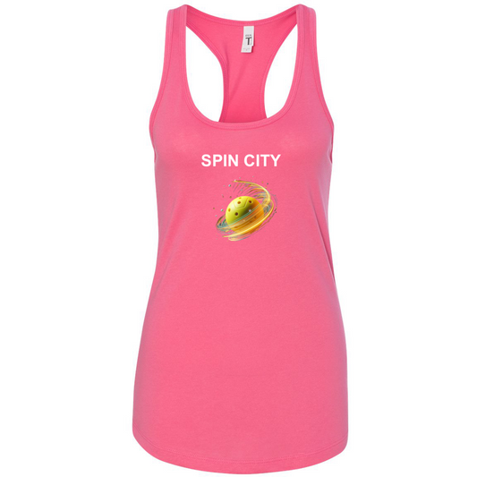 Spin City Women's Racerback Shirt