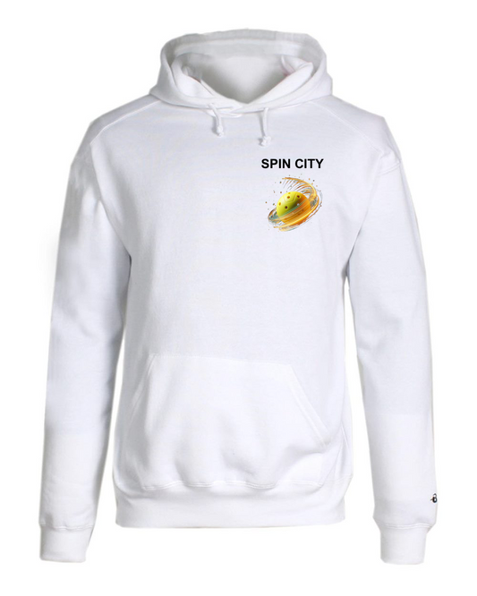 Spin City Chest Logo Pickleball Hoodie