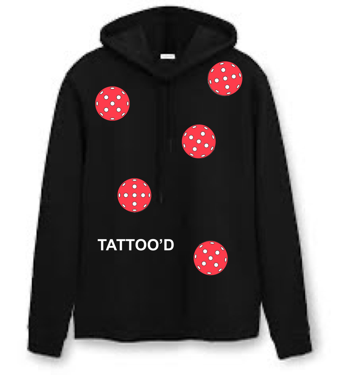 Tattoo'd Pickleball Hoodie